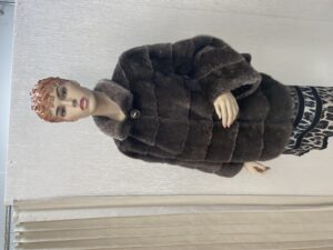 манто из норки