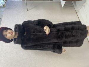 шуба из норки