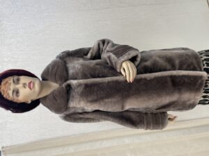 полупальто из мутона Зита