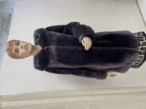 полупальто из мутона Жиневра