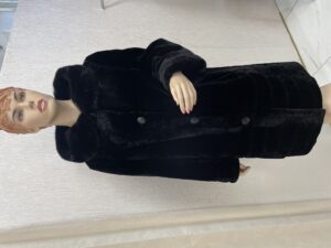 Мутон пальто с капюшоном Джульетта