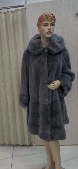 Пальто норка Агнис