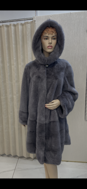 Пальто норка Агнис